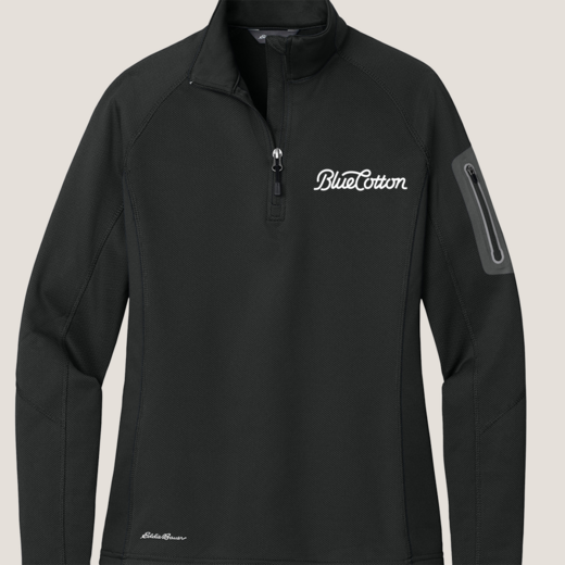 Sample image of EB235 Eddie Bauer Ladies 1/2-Zip Performance Fleece